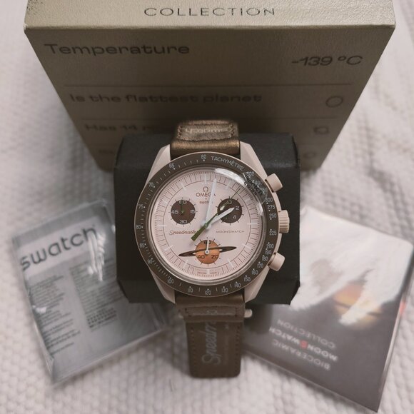 💜NWT💜 Swatch X Omega Moonswatch Mission To Saturn Watch - Picture 4 of 5